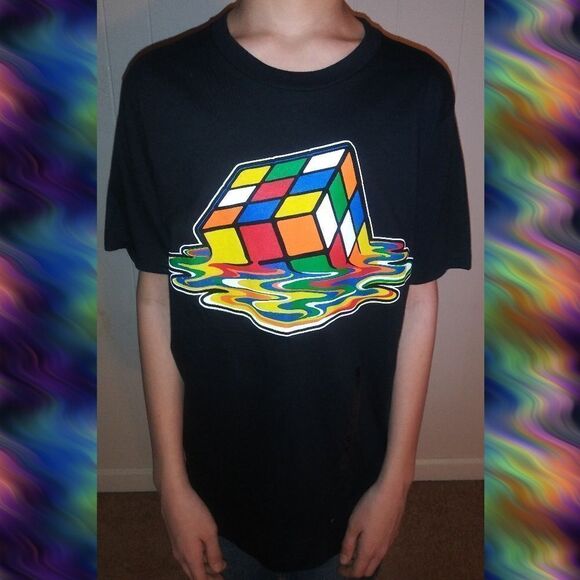 Rubik's T-Shirt mens small new no tags - Picture 1 of 2